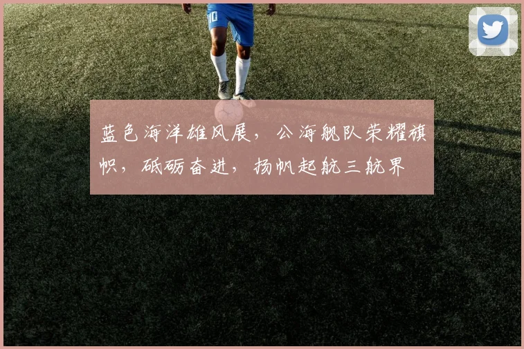 蓝色海洋雄风展，公海舰队荣耀旗帜，砥砺奋进，扬帆起航三航界